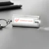 Custom Logo & Name Keychain with Light